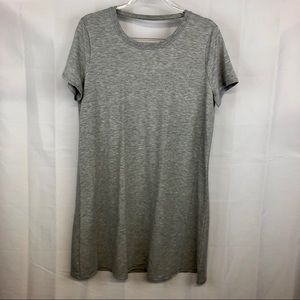 Xersion Studio Semi Fit Womens Dress Gray Sz Large